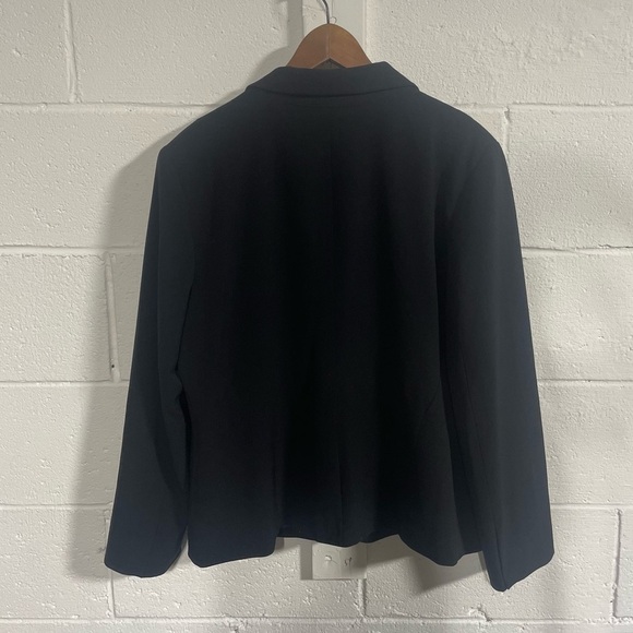 NWT 7th Avenue Design Studio New York & Company Black lined Blazer Sz 18 - Picture 4 of 4